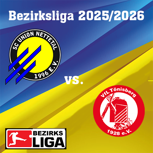 SC Union Nettetal vs. VFL Tönisberg - Freikarte